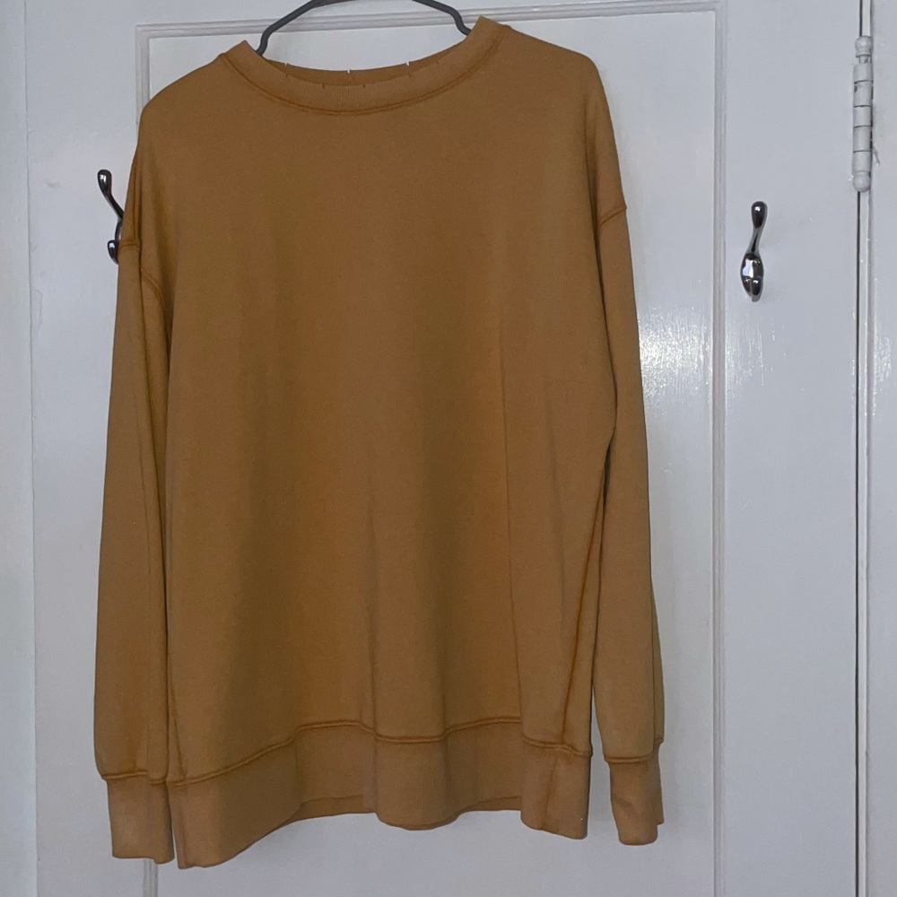 Gold Comfy Crewneck